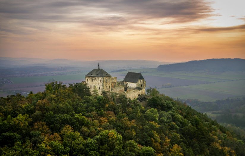 Žebrák castle, Točník, Czech Republic (Czechia)